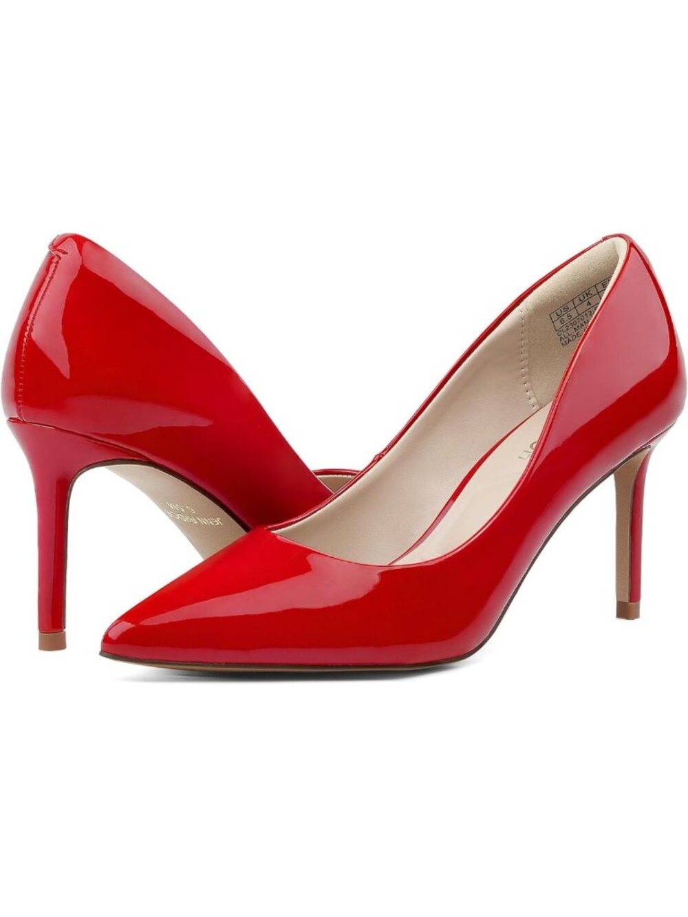 Elegant Closed Toe Stiletto Pumps - 3" High Heels for Weddings & Dressy Events
